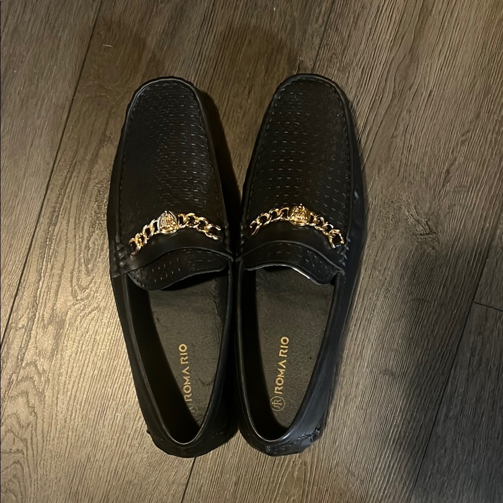 Navy Blue Loafers